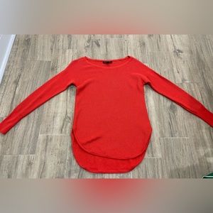 banana republic red sweater
